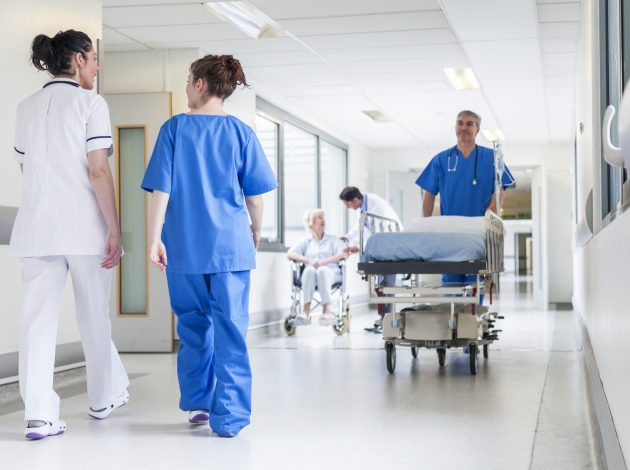 Hospital corridor