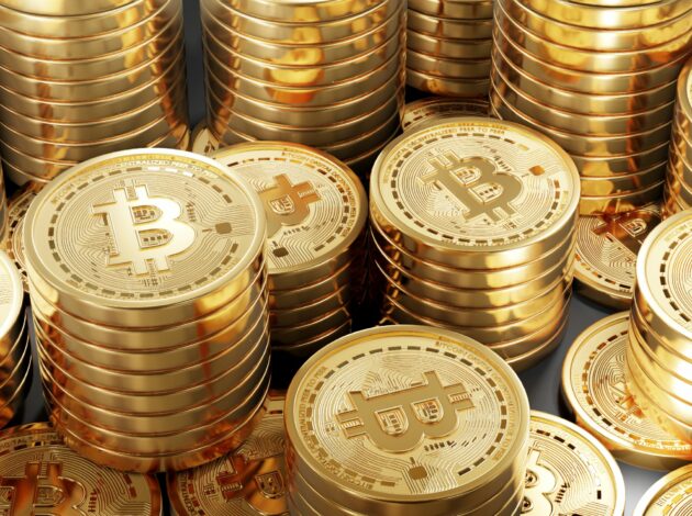 A Pile o bitcoins