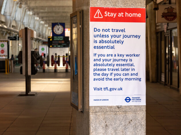 London Underground during the pandemic